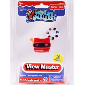 Fisher-Price Mini Red View-Master with Reel. NIB
